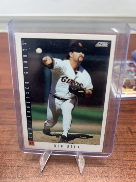 Cheap Sneaks Footwear/Sports Cards Baseball Card Rod Beck 1993 Score #391 San Francisco Giants