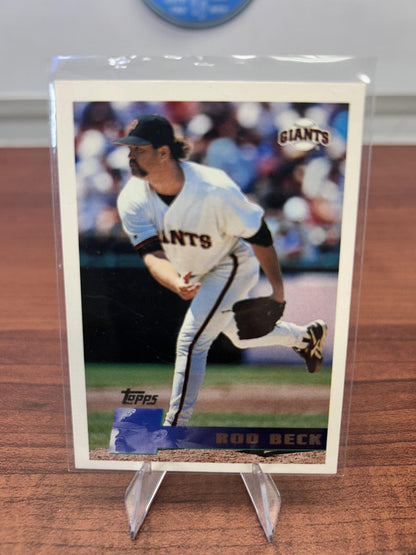Cheap Sneaks Footwear/Sports Cards Baseball Card Rod Beck 1996 Topps #201 San Francisco Giants