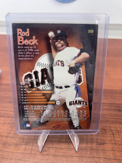 Cheap Sneaks Footwear/Sports Cards Baseball Card Rod Beck 1997 Circa #260 San Francisco Giants