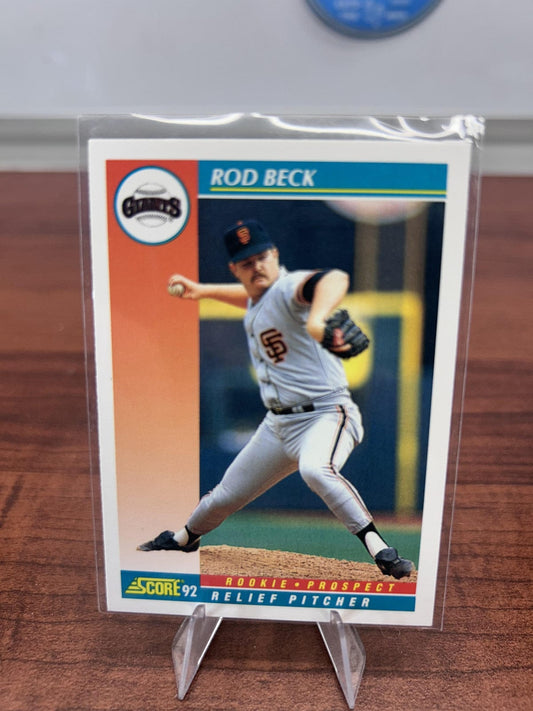 Cheap Sneaks Footwear/Sports Cards Baseball Card Rod Beck RC 1992 Score #746b San Francisco Giants