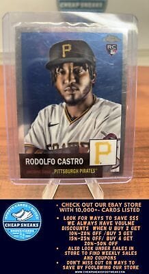 Cheap Sneaks Footwear/Sports Cards Baseball Card Rodolfo Castro RC 2022 Topps Chrome Platinum Anniversary #365 Pittsbur