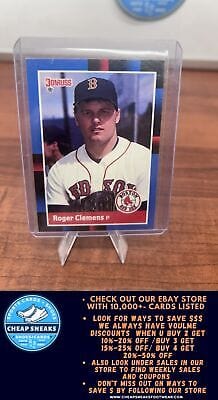 Cheap Sneaks Footwear/Sports Cards Baseball Card Roger Clemens 1988 Donruss #51b Boston Red Sox