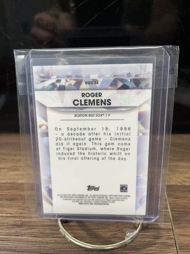 Cheap Sneaks Footwear/Sports Cards Baseball Card Roger Clemens -  2022 Topps Chrome Update Diamond Greats Boston Red So