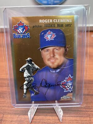 Cheap Sneaks Footwear/Sports Cards Baseball Card Roger Clemens 2023 Topps Chrome Platinum Anniversary #469 Toronto Blue
