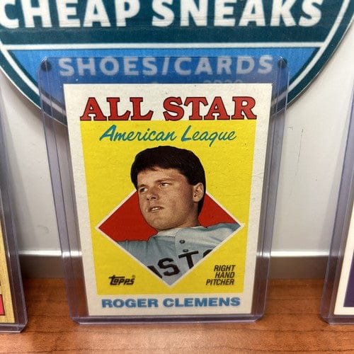 Cheap Sneaks Footwear/Sports Cards Baseball Card Roger Clemens Lot (3) Boston Red Sox 1987 Topps + 88 Topps A.S. + 90 U
