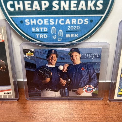 Cheap Sneaks Footwear/Sports Cards Baseball Card Roger Clemens Lot (3) Boston Red Sox 1989 Fleer+93 Upper Deck+91 Score
