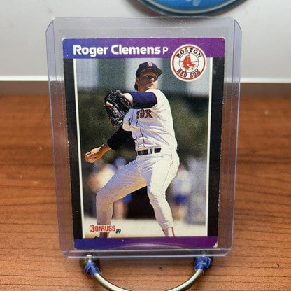 Cheap Sneaks Footwear/Sports Cards Baseball Card Roger Clemens Lot (3) Boston Red Sox 1989 Topps+1990 Topps+89 Domruss
