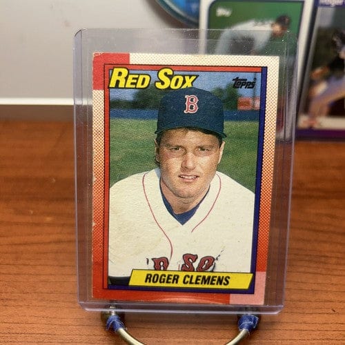 Cheap Sneaks Footwear/Sports Cards Baseball Card Roger Clemens Lot (3) Boston Red Sox 1989 Topps+1990 Topps+89 Domruss