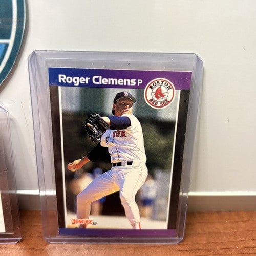 Cheap Sneaks Footwear/Sports Cards Baseball Card Roger Clemens Lot (3) Boston Red Sox 1989 Upper Deck+Donruss+ 92 Score