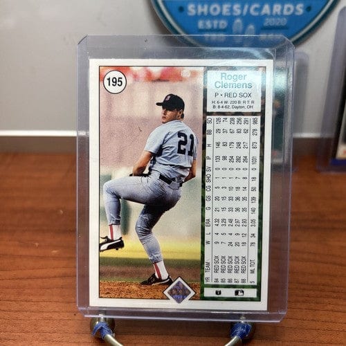Cheap Sneaks Footwear/Sports Cards Baseball Card Roger Clemens Lot (3) Boston Red Sox 1989 Upper Deck+Donruss+ 92 Score