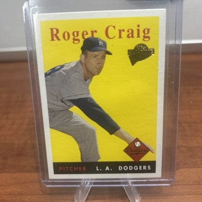 Cheap Sneaks Footwear/Sports Cards Baseball Card Roger Craig 2005 Topps All-Time Fan Favorites #29, Dodgers