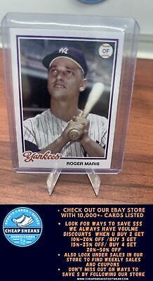 Cheap Sneaks Footwear/Sports Cards Baseball Card Roger Maris 2022 Topps Archives #130 New York Yankees