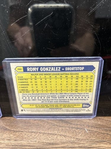 Cheap Sneaks Footwear/Sports Cards Baseball Card Romy Gonzalez Rookie Lot (2) White Sox 2022 Topps Gallery ,2022 Archiv