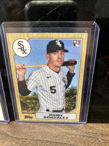 Cheap Sneaks Footwear/Sports Cards Baseball Card Romy Gonzalez Rookie Lot (2) White Sox 2022 Topps Gallery ,2022 Archiv