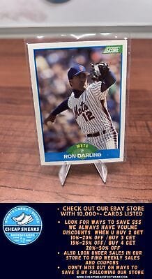 Cheap Sneaks Footwear/Sports Cards Baseball Card Ron Darling 1989 Score #180 New York Mets