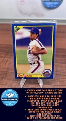 Cheap Sneaks Footwear/Sports Cards Baseball Card Ron Darling 1990 Score #446 New York Mets