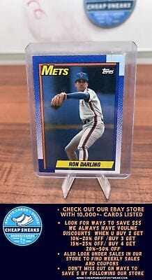 Cheap Sneaks Footwear/Sports Cards Baseball Card Ron Darling 1990 Topps #330 New York Mets