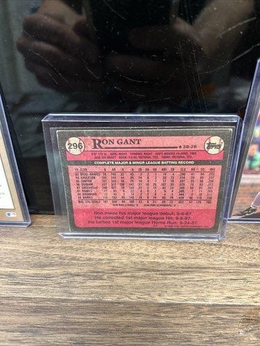 Cheap Sneaks Footwear/Sports Cards Baseball Card Ron Gant Lot(4) 1989 Topps RC,91 Donruss,92&93 Leaf Atlanta Braves