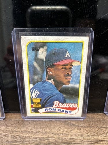 Cheap Sneaks Footwear/Sports Cards Baseball Card Ron Gant Lot(4) 1989 Topps RC,91 Donruss,92&93 Leaf Atlanta Braves