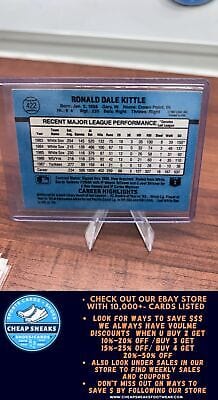 Cheap Sneaks Footwear/Sports Cards Baseball Card Ron Kittle 1988 Donruss #422 New York Yankees