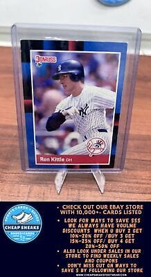 Cheap Sneaks Footwear/Sports Cards Baseball Card Ron Kittle 1988 Donruss #422 New York Yankees