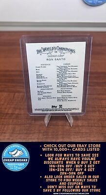 Cheap Sneaks Footwear/Sports Cards Baseball Card Ron Santo 2022 Topps Allen & Ginter #188 Chicago Cubs