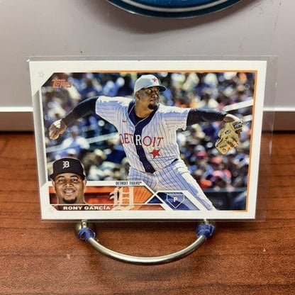 Cheap Sneaks Footwear/Sports Cards Baseball Card RONY GARCIA 2023 Topps Series One Baseball #231 Detroit Tigers Pitcher