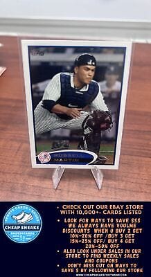 Cheap Sneaks Footwear/Sports Cards Baseball Card Russell Martin 2012 Topps  #237 New York Yankees