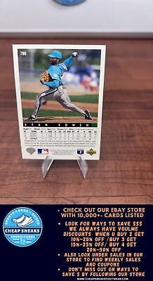 Cheap Sneaks Footwear/Sports Cards Baseball Card Ryan Bowen 1993 Upper Deck #780 Florida Marlins