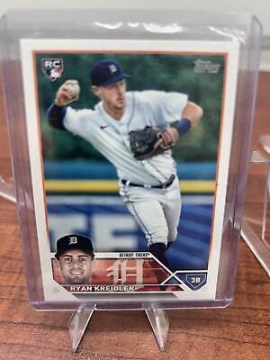 Cheap Sneaks Footwear/Sports Cards Baseball Card Ryan Kreidler RC 2023 Topps #356 Detroit Tigers