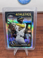Cheap Sneaks Footwear/Sports Cards Baseball Card Ryan Noda 2024 Topps Chrome Logofractor Edition #284 Oakland Athletics