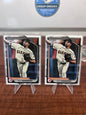 Cheap Sneaks Footwear/Sports Cards Baseball Card Ryan Vanderhei SN 2024 Bowman Prospects Fuchsia #BP-15 San Francisco G