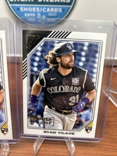 Cheap Sneaks Footwear/Sports Cards Baseball Card Ryan Vilade RC 2022 Topps Gallery Printer Proof + Base Rookie Card #84