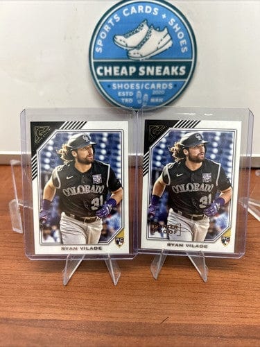 Cheap Sneaks Footwear/Sports Cards Baseball Card Ryan Vilade RC 2022 Topps Gallery Printer Proof + Base Rookie Card #84