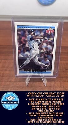 Cheap Sneaks Footwear/Sports Cards Baseball Card Ryne Sandberg 1992 Donruss McDonald's MVP #6 Chicago Cubs