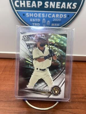 Cheap Sneaks Footwear/Sports Cards Baseball Card Sal Frelick 2022 Bowman Platinum Top Prospects Ice Foilboard #TOP-49 B