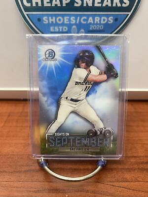Cheap Sneaks Footwear/Sports Cards Baseball Card Sal Frelick 2023 Bowman Sights on September #SOS-12 Milwaukee Brewers