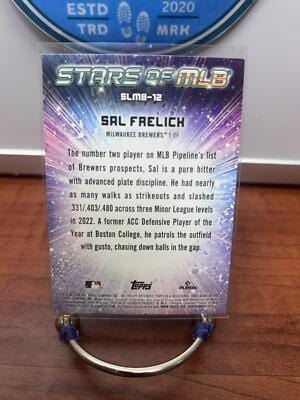 Cheap Sneaks Footwear/Sports Cards Baseball Card Sal Frelick 2024 Topps Stars of MLB #SLMB-12 Milwaukee Brewers