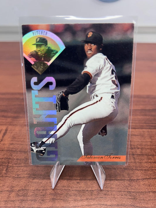 Cheap Sneaks Footwear/Sports Cards Baseball Card Salomon Torres 1995 Leaf #108 San Francisco Giants