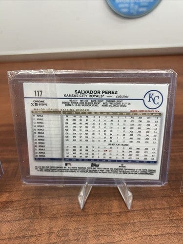 Cheap Sneaks Footwear/Sports Cards Baseball Card Salvador Perez 2023/2024 Topps Chrome /Srokes Lot KC Royals