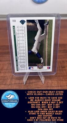 Cheap Sneaks Footwear/Sports Cards Baseball Card Sammy Sosa 1992 Upper Deck #723 Chicago Cubs