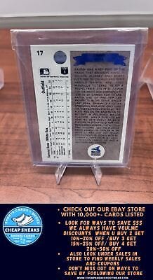 Cheap Sneaks Footwear/Sports Cards Baseball Card Sammy Sosa RC 1990 Upper Deck #17 Chicago White Sox