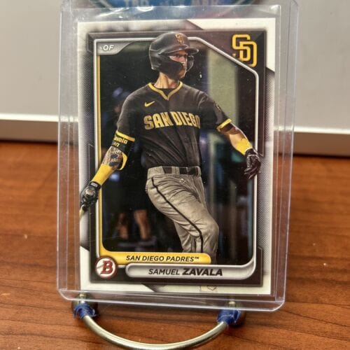 Cheap Sneaks Footwear/Sports Cards Baseball Card Samuel Zavala 2024 Bowman Prospects Baseball Card BP-57 San Diego Padr