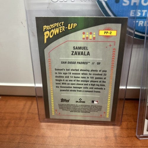 Cheap Sneaks Footwear/Sports Cards Baseball Card Samuel Zavala Lot(2) 2024 Bowman Chrome Prospect #BCP-57+Power Up PP-2