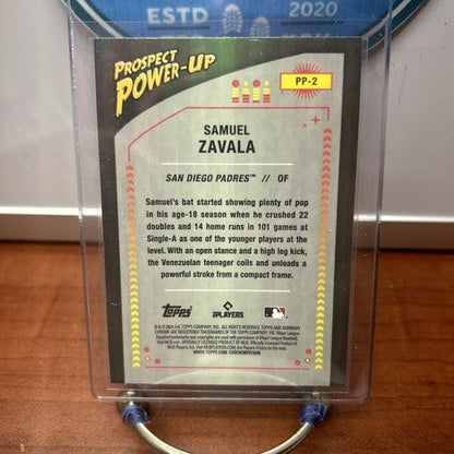 Cheap Sneaks Footwear/Sports Cards Baseball Card Samuel Zavala Lot(3) 2024 Bowman Prospect #BCP-57,BTP-63,PP-2 Padres