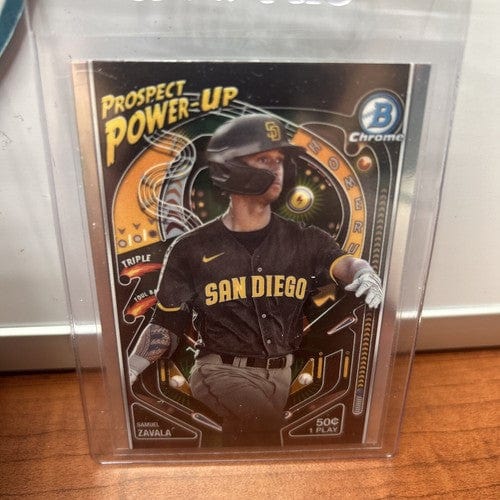 Cheap Sneaks Footwear/Sports Cards Baseball Card Samuel Zavala Lot(3) 2024 Bowman Prospect #BCP-57,BTP-63,PP-2 Padres