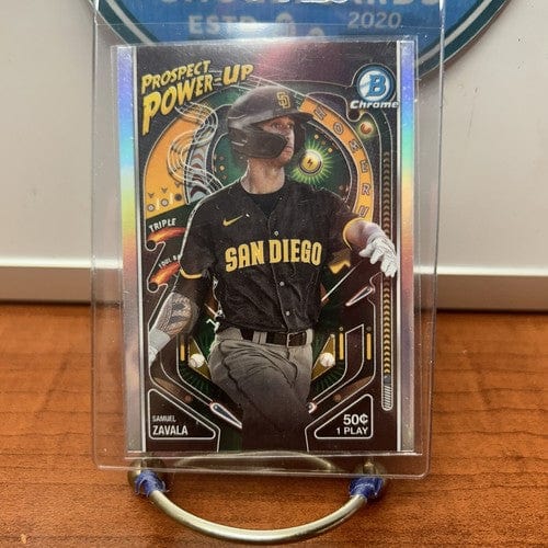 Cheap Sneaks Footwear/Sports Cards Baseball Card Samuel Zavala (RC) 2024 Bowman Prospect Power-Up #PP-2 San Diego Padre