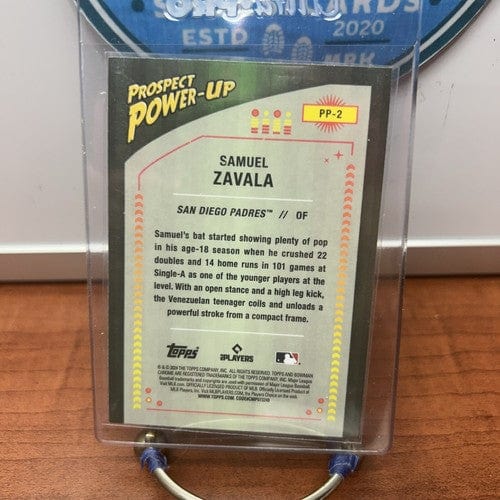 Cheap Sneaks Footwear/Sports Cards Baseball Card Samuel Zavala (RC) 2024 Bowman Prospect Power-Up #PP-2 San Diego Padre