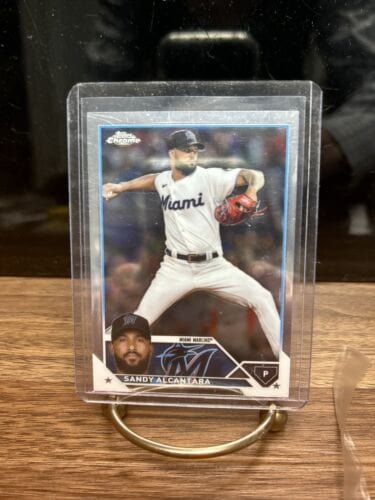 Cheap Sneaks Footwear/Sports Cards Baseball Card Sandy Alcantara 2023 Topps Chrome Miami Marlins #74