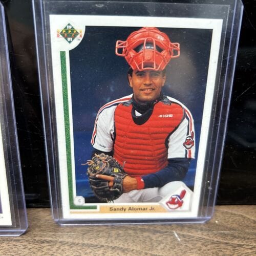 Cheap Sneaks Footwear/Sports Cards Baseball Card Sandy Almost Jr Cleveland Indians Lot(2) 1991 Upper Deck #46,#144